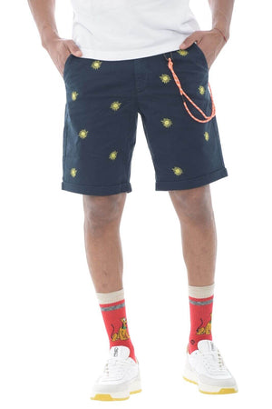 Sun68 Men's Bermuda CHINO EMBROIDERY