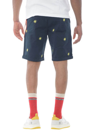 Sun68 Men's Bermuda CHINO EMBROIDERY
