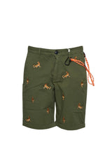 Sun68 Men's Bermuda CHINO EMBROIDERY