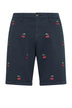 Sun68 Bermuda Uomo CHINO EMBROIDERY PATTERN