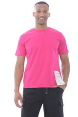 Amaranto T Shirt uomo maniche corte