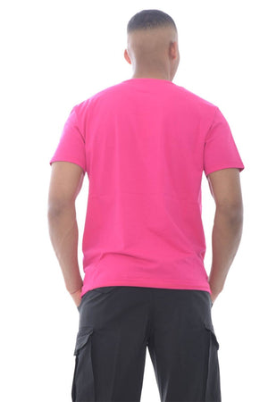 Amaranto T Shirt uomo maniche corte