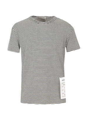 Amaranto T Shirt uomo fantasia rigata