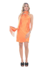 Don't Me Vestido de mujer con flecos