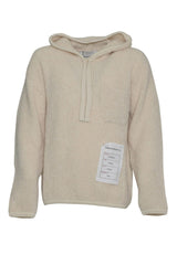 Amaranto maglia uomo con cappuccio