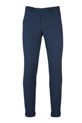Men's micro-worked trousers bridle