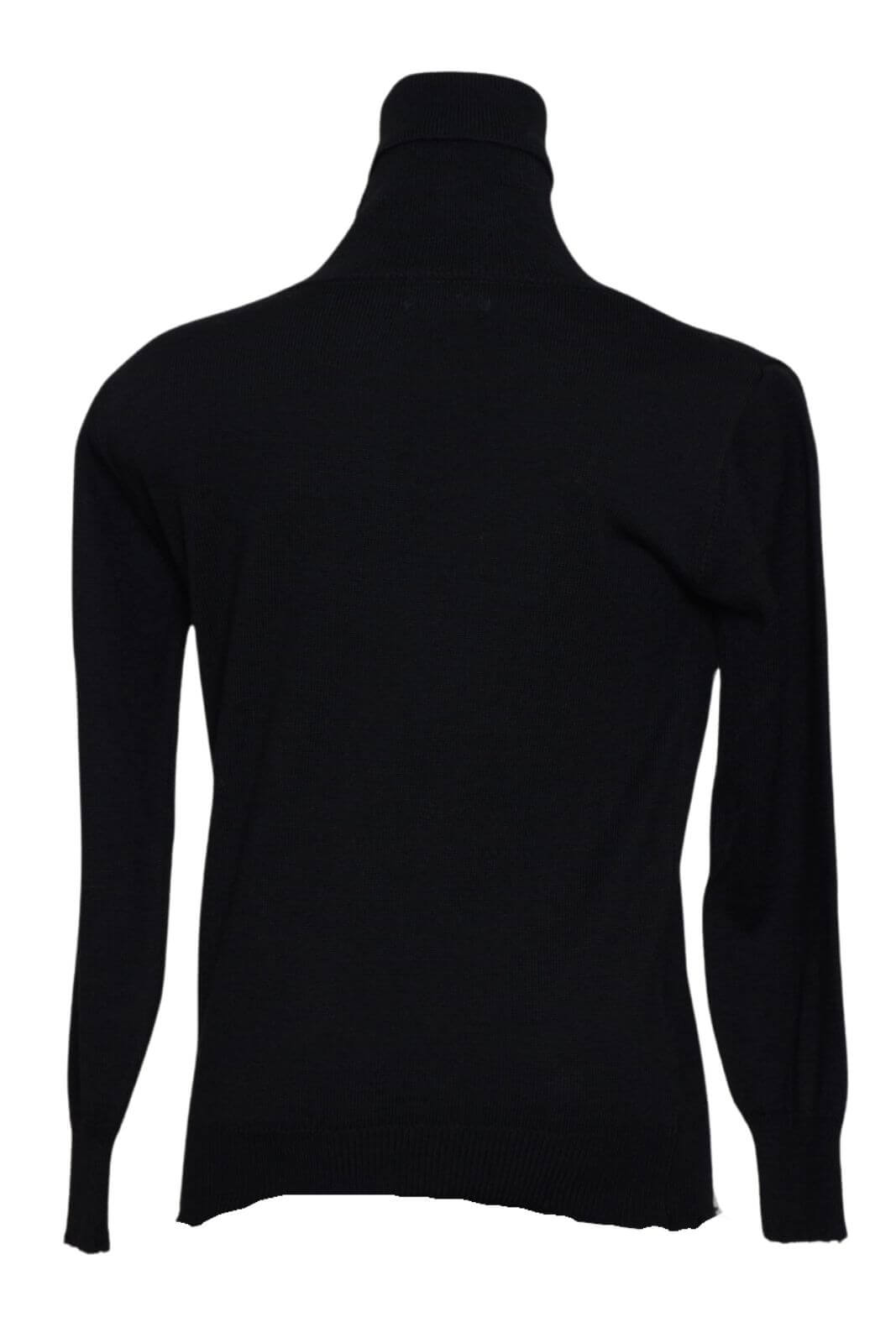 Jersey de cuello alto monocromático para bebé Bern