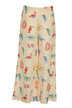 Balia pantalone donna seta stampa safari fronte