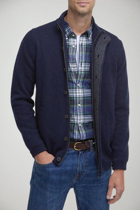 Barbour Cardigan Uomo in lana