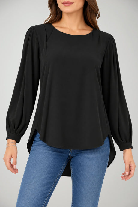 Beatrice Blusa Donna con Fondo Irregolare