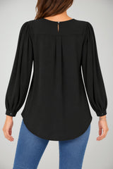 Beatrice Blusa Donna con Fondo Irregolare