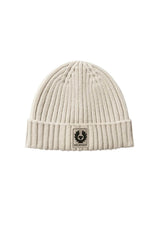 Belstaff Cappello Uomo in lana a coste / Pietra