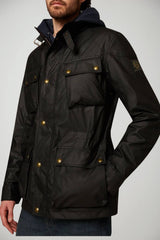Belstaff Giacca Uomo Fieldmaster in cotone cerato