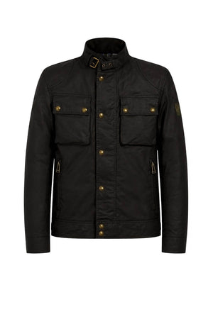Belstaff Giacca Uomo Racemaster in cotone cerato