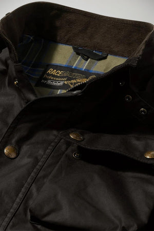 Belstaff Giacca Uomo Racemaster in cotone cerato