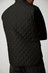 Belstaff Gilet Uomo trapuntato Relaxed fit / Nero