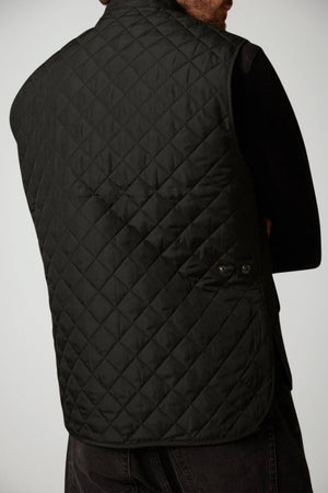 Belstaff Gilet Uomo trapuntato Relaxed fit / Nero