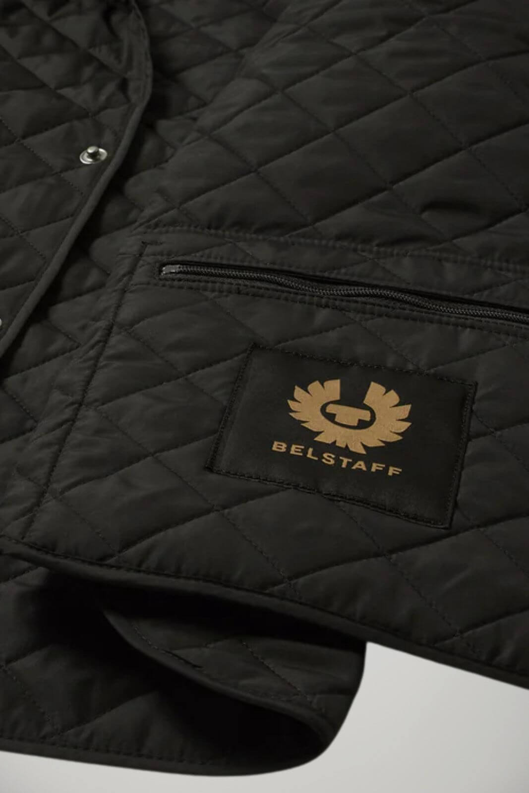 Belstaff Gilet Uomo trapuntato Relaxed fit / Nero