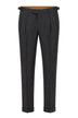 Berwich Pantaloni Uomo in lana con pences / Grigio