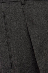 Berwich Pantaloni Uomo in lana con pences / Grigio