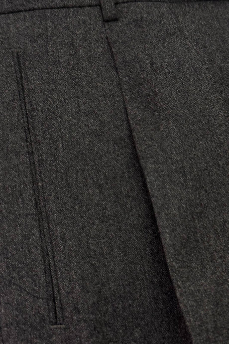 Berwich Pantaloni Uomo in lana con pences / Grigio