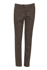 Pantaloni da uomo Berwich chino fronte fango