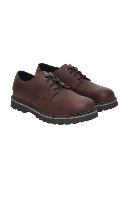 Birkenstock Scarpe Uomo Highwood Lace Low in Pelle