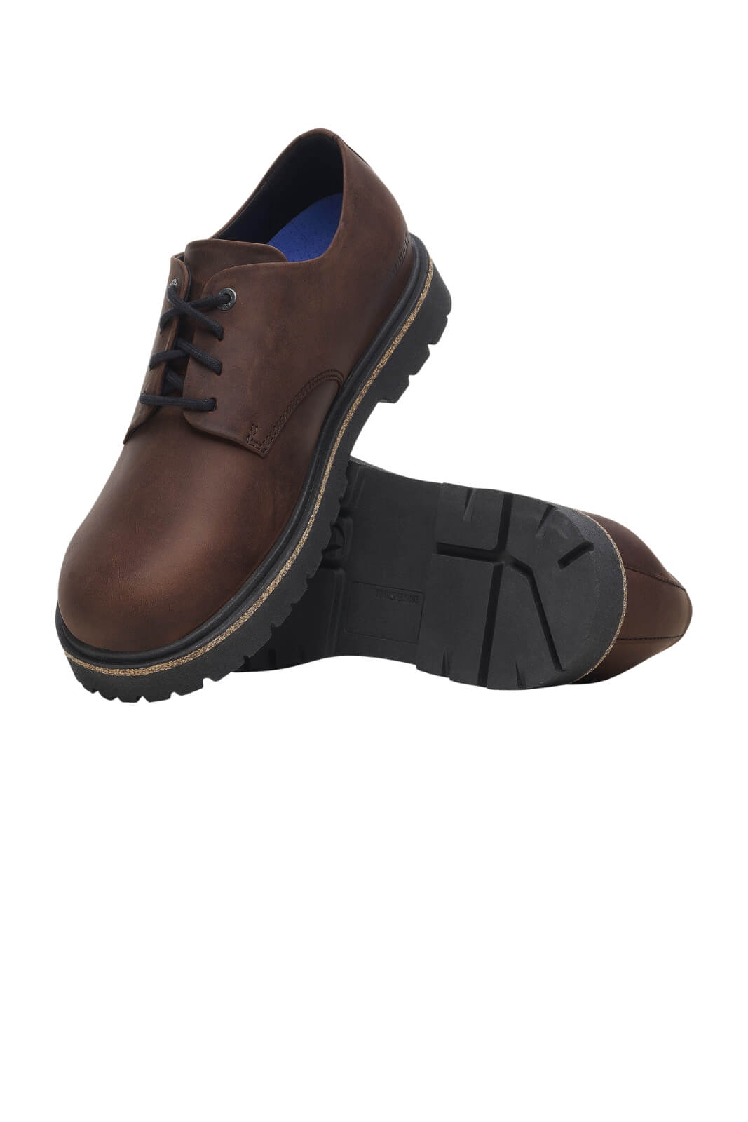 Birkenstock Scarpe Uomo Highwood Lace Low in Pelle