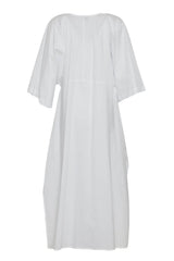 Blanca Luz Abito Donna bianco cotone retro