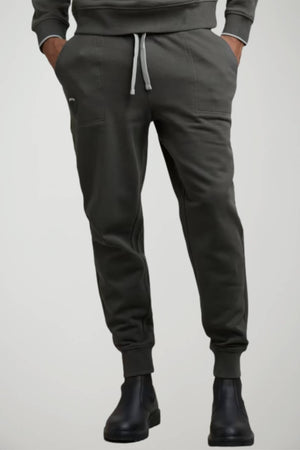 Blauer Jogger Uomo in Cotone