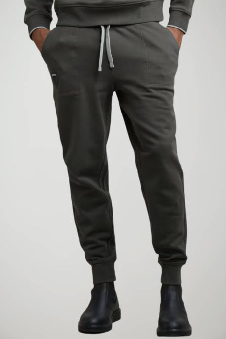 Blauer Jogger Uomo in Cotone