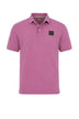 Blauer Polo Uomo Alban Piquet