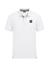 Blauer Polo Uomo Alban Piquet