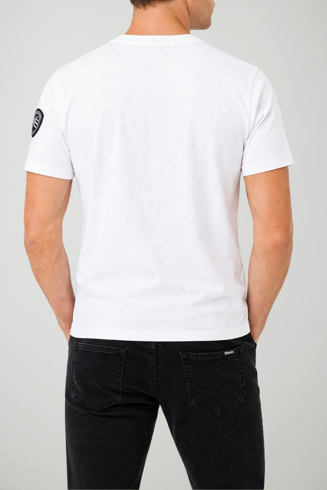 Blauer T-shirt Uomo Anthony