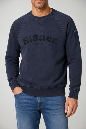 Blauer Felpa Uomo Camp