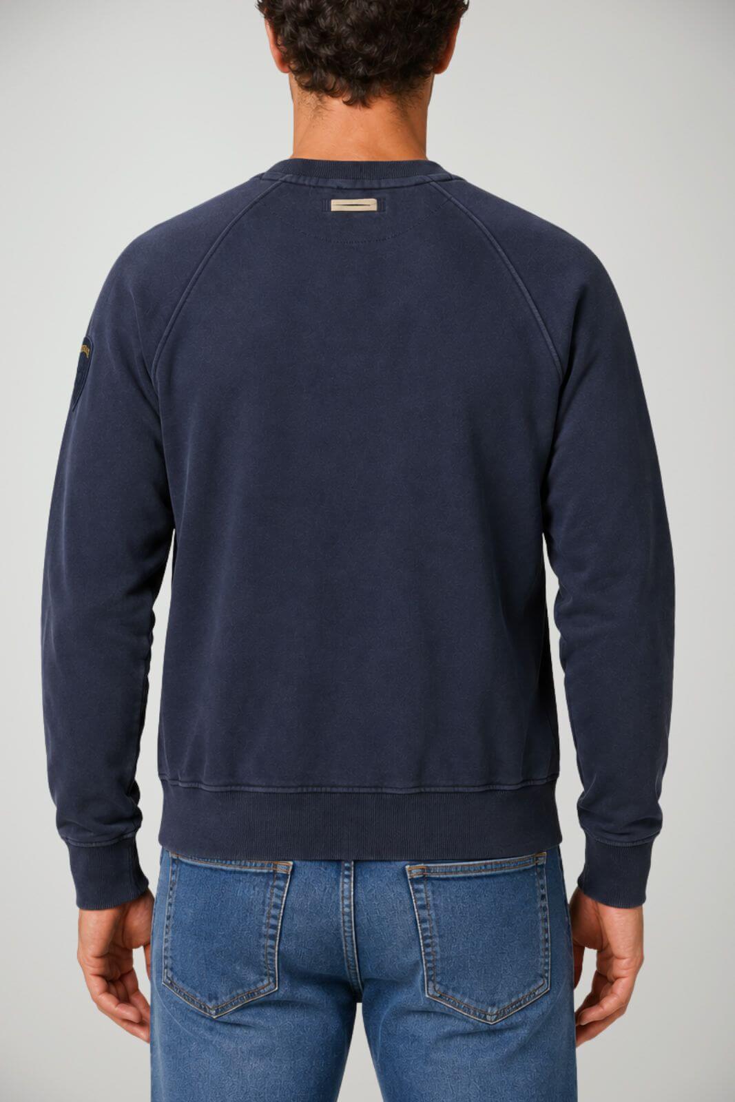 Blauer Felpa Uomo Camp