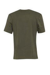 T-shirt da uomo Blauer maniche corte con stampa centrale retro