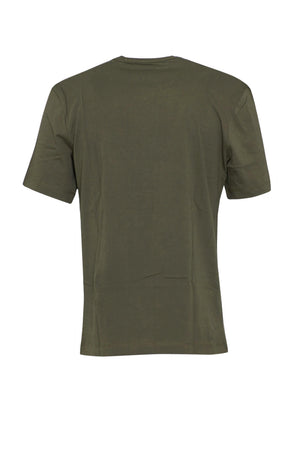 T-shirt da uomo Blauer maniche corte con stampa centrale retro