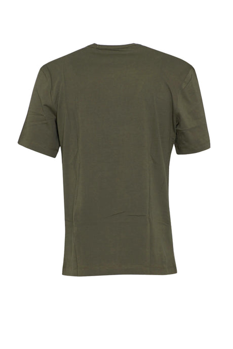 T-shirt da uomo Blauer maniche corte con stampa centrale retro