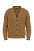 Blu Cashmere Cardigan Uomo a costa inglese / Biscotto