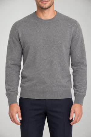 Blu Cashmere Maglia Uomo in cashmere / Grigio