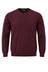 Blu Cashmere Maglia Uomo a girocollo / Bordeaux