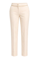 Blugirl Pantaloni Donna a Sigaretta in Punto Milano