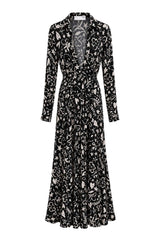 Brand Unique Abito Donna in crepe stampato