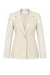 Brand Unique Blazer Donna monopetto in ciniglia