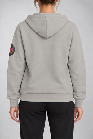 Brand Unique Felpa Donna full zip con perline