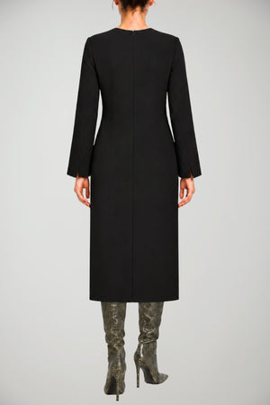 Brand Unique Abito Donna con zip posteriore