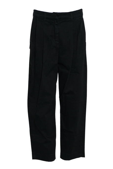 Pantalone da donna Brand Unique baggy con pences fronte