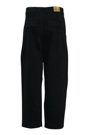 Pantalone da donna Brand Unique baggy con pences retro