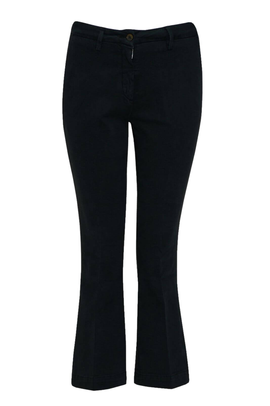 Briglia Pantaloni chino slim in cotone e tencel dal taglio raffinato